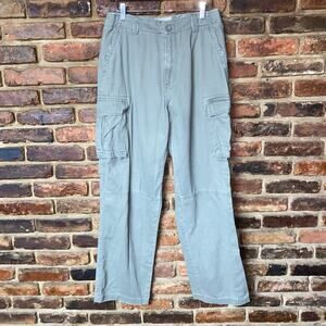 Iron Gear Boys Olive Green Straight Leg Cargo Pants Youth Size 18